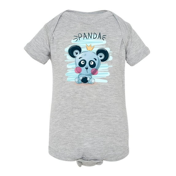 Panda Baby With A Crown Bodysuit Infant -Image by Shutterstock, 24 Months