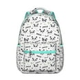 thumbnail image 1 of Panda Backpack for Photography Students - Camera Cube Insert Compatible, Tripod Holder, Memory Card Pockets Panda Themed, 1 of 6