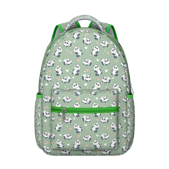 Panda Backpack for Work & School - Roomy Waterproof Bookbag for College & Office, Comfortable Straps & Multiple Compartments for Organization