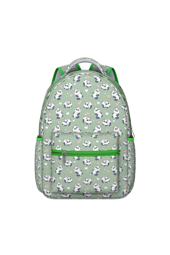 Panda Backpack for Work & School - Roomy Waterproof Bookbag for College & Office, Comfortable Straps & Multiple Compartments for Organization