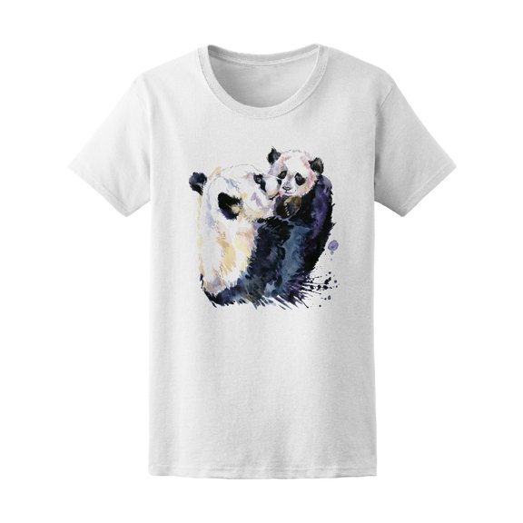 Panda Bear And Cub T-Shirt Men -Image by Shutterstock, Male Medium