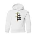 thumbnail image 1 of Panda Bear Climbibg Bamboo Hoodie Juniors -Image by Shutterstock,  Small, 1 of 4
