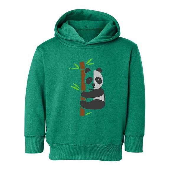 Panda Bear Climbibg Bamboo Hoodie Toddler -Image by Shutterstock,  4 Toddler