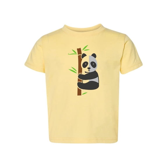 Panda Bear Climbibg Bamboo T-Shirt Toddler -Image by Shutterstock, 3 Toddler