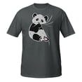 thumbnail image 1 of Panda Bear Gift Women Girls Who Love Pandas Kids Animal T-Shirt (Dark Heather, S), 1 of 1