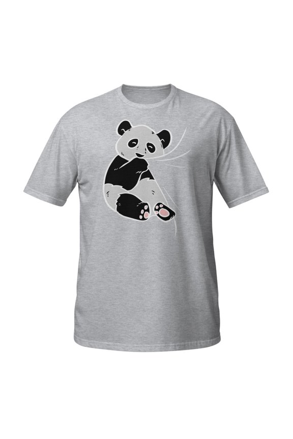 Panda Bear Gift Women Girls Who Love Pandas Kids Animal T-Shirt (Sport Grey, 3XL)