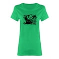 thumbnail image 1 of Panda Bear Graphic Shaped Tee Women's -Image by Shutterstock, 1 of 2