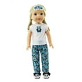 thumbnail image 1 of Panda Bear Pajamas For 14 Inch Dolls, 1 of 2