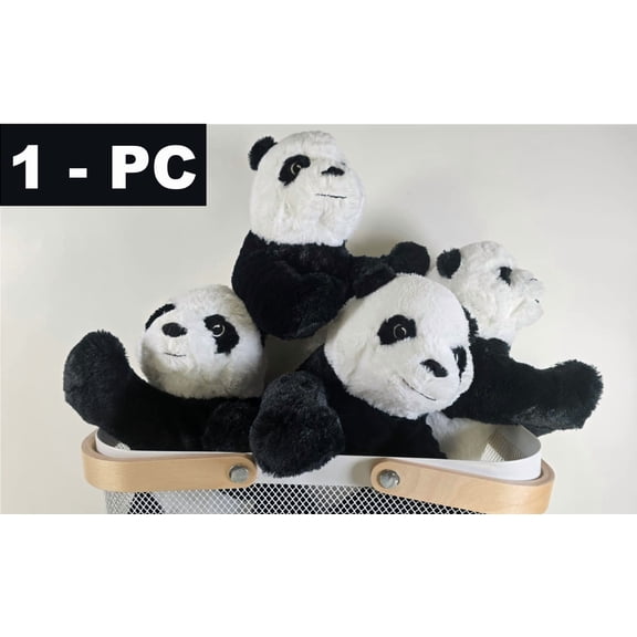 Panda Bear Plush 12 Stuffed Animal Toy - Emotional Support Healing on Demand, Realistic Panda Plush
