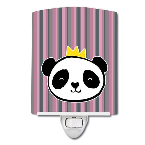 Panda Bear Queen Ceramic Night Light