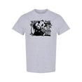 thumbnail image 1 of Panda Bear Silhouette Design T-Shirt Men -Image by Shutterstock, Male Medium, 1 of 2