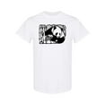 thumbnail image 1 of Panda Bear Silhouette Graphic T-Shirt Men -Image by Shutterstock, Male 3X-Large, 1 of 2