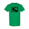 thumbnail image 1 of Panda Bear Silhouette Graphic T-Shirt Men -Image by Shutterstock, Male XX-Large, 1 of 2