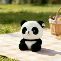 Panda Bear Stuffed Animal Toy,Realistic Emotional Support Panda Healing on Demand The Pandy Hug Motion,Ultra-Soft Emotional Support Stuffed Animal Plush Toy for Stress Relief & Comfort