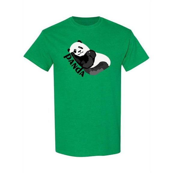 Panda Bear T-Shirt Men -Image by Shutterstock, Male Large