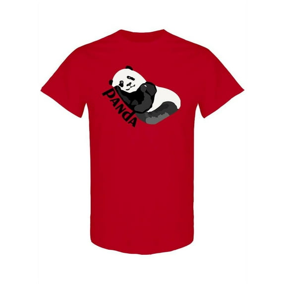 Panda Bear T-Shirt Men -Image by Shutterstock, Male Small