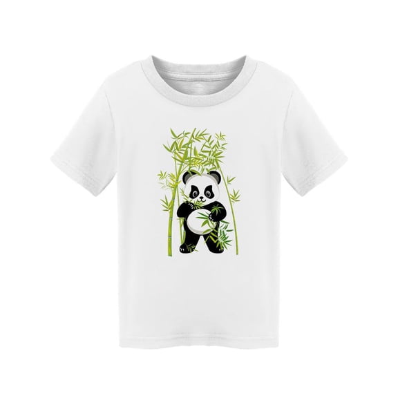Panda Bear With Green Bamboo T-Shirt Toddler -Image by Shutterstock,  2 Toddler