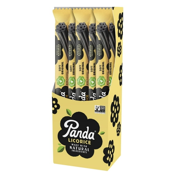 Panda Black Licorice, Soft Sticks-20 x 1.1 oz