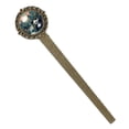 thumbnail image 1 of Panda Book Mark: Lace Bookmark in Antique Bronze - Gift for Readers and Book Lovers, 1 of 5
