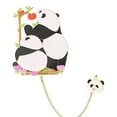 thumbnail image 1 of Panda Bookmarks Metal Bookmarks Creative Page Marker Book Lover Gift, 1 of 18