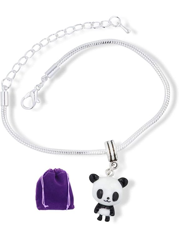 Panda Bracelet | Panda Bear Jewelry for Men and Women This Panda Jewelry is Great for a Panda Charm and makes Great Panda Accessories for Lovers of the Panda Bear