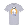 thumbnail image 1 of Panda Businessman T-Shirt Men -Image by Shutterstock, Male XX-Large, 1 of 2