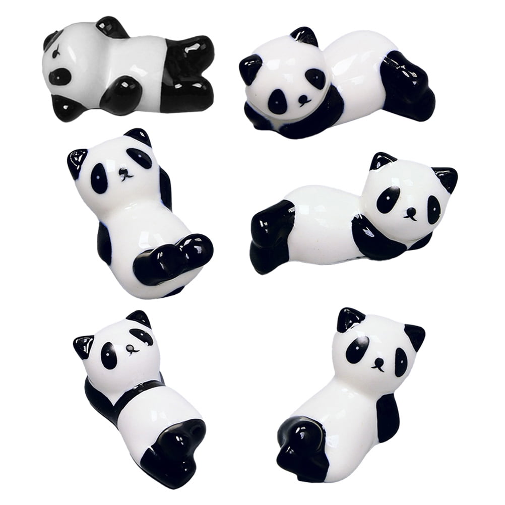 Panda Chopstick Rest Ceramic Rests Chopsticks Holders Ceramics Spoon ...