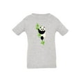 thumbnail image 1 of Panda Climbing Bamboo Tree T-Shirt Infant -Image by Shutterstock,  18 Months, 1 of 4