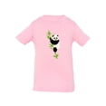 thumbnail image 1 of Panda Climbing Bamboo Tree T-Shirt Infant -Image by Shutterstock,  18 Months, 1 of 4