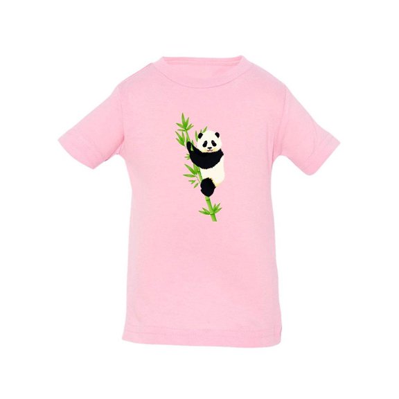 Panda Climbing Bamboo Tree T-Shirt Infant -Image by Shutterstock,  24 Months