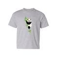 thumbnail image 1 of Panda Climbing Bamboo Tree T-Shirt Juniors -Image by Shutterstock,  x-Large, 1 of 4