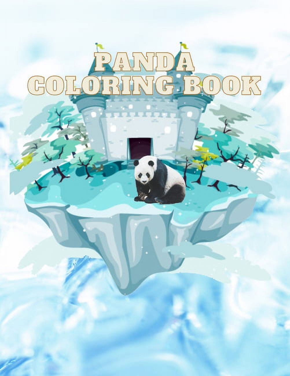 Panda Coloring Book : Beautiful Panda Stress Relieving Unique Design (Paperback)
