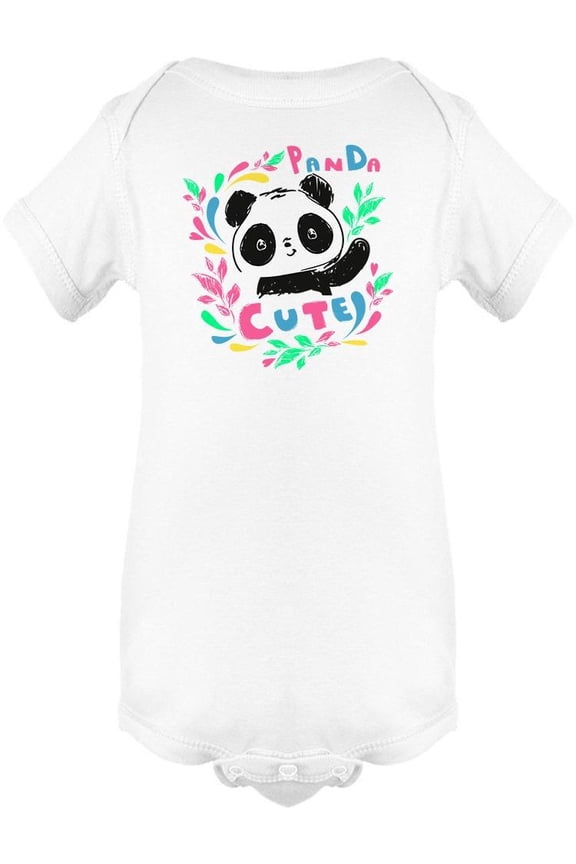 Panda Cute Bodysuit Infant -Image by Shutterstock, Newborn