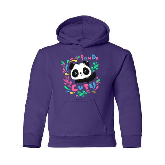 Panda Cute Hoodie Juniors -Image by Shutterstock, Medium