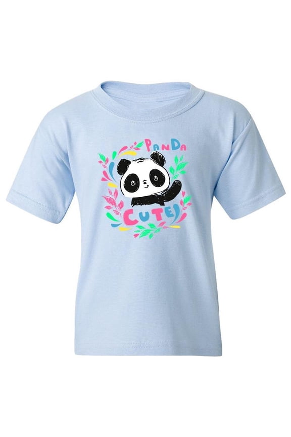 Panda Cute T-Shirt Juniors -Image by Shutterstock,  Small