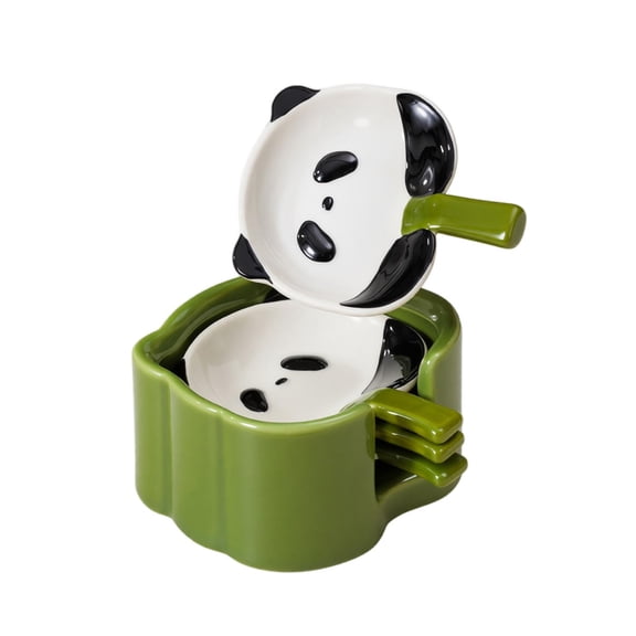 Duck Dumpling Plate, Cute Ceramic Duck Bowl with Dipping Sauce Holder ...