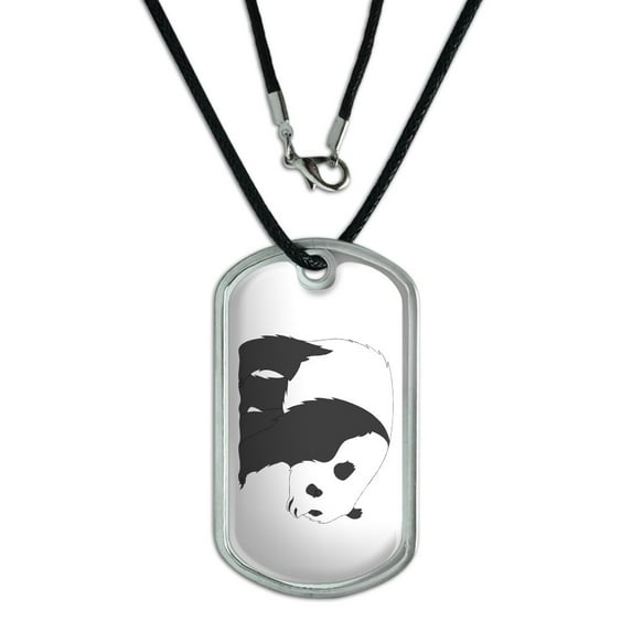 Panda Dog Tag