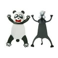 thumbnail image 1 of Panda+Donkey Creative 3D Stereoscopic Animal Bookmark Funny Bookmark 2Pcs office supplies, 2X Animal Bookmarks Office&Craft&Stationery, Multi-color, 1 of 4