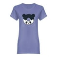 thumbnail image 1 of Panda Donut Shaped T-Shirt Women -Image by Shutterstock, Female Large, 1 of 2