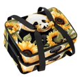 thumbnail image 1 of Panda Double Layered Insulated Lunch Bag with Two Compartments | Large Capacity Meal Bag for Hand Carry | Refrigerated Lunch Bags - 7.1x11.4x16.1 Inches, 1 of 6