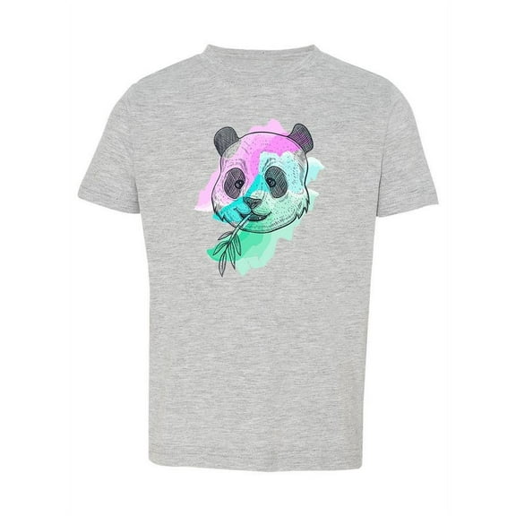 Panda Eating Bamboo T-Shirt Toddler -Image by Shutterstock, 4 Toddler