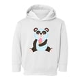 thumbnail image 1 of Panda Eating Ice Cream Hoodie Toddler -Image by Shutterstock,  4 Toddler, 1 of 4