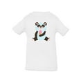thumbnail image 1 of Panda Eating Ice Cream T-Shirt Infant -Image by Shutterstock,  12 Months, 1 of 4