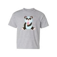 thumbnail image 1 of Panda Eating Ice Cream T-Shirt Juniors -Image by Shutterstock,  Small, 1 of 4