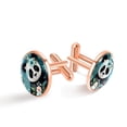 thumbnail image 1 of Panda Elegant Stainless Steel Men's Shirt Cufflinks Set - Versatile for Any Clothing - Ideal for Formal Occasions, 1 of 6
