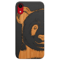 thumbnail image 1 of Panda - Engraved Phone Model: iPhone XR, Color: Black, 1 of 1
