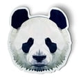 thumbnail image 1 of Panda Face - 5.5" Magnet for Car Locker Refrigerator, 1 of 1