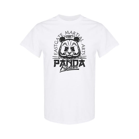 Panda Fighting Club T-Shirt Men -Image by Shutterstock, Male Medium