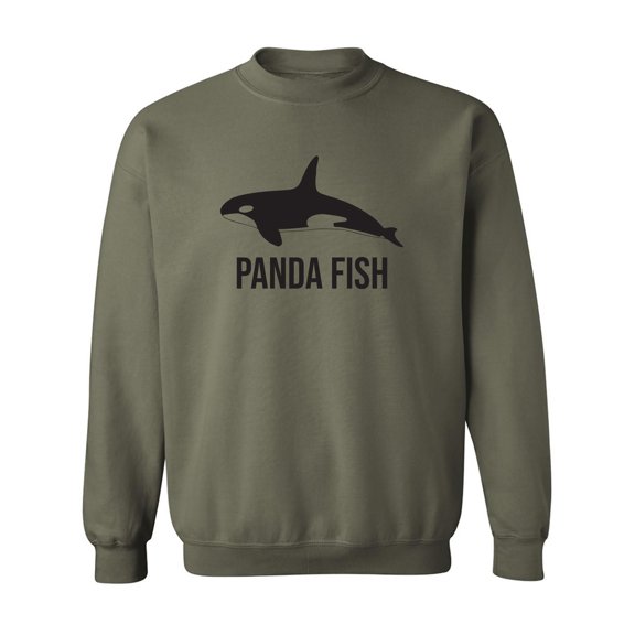 Panda Fish Crewneck Sweatshirt