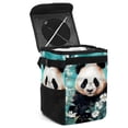 thumbnail image 1 of Panda Foldable Car Trash Can with Lid, Leak-Proof Hanging Storage Bag - Car Trash Bin, Mini Trash Can, 1 of 6